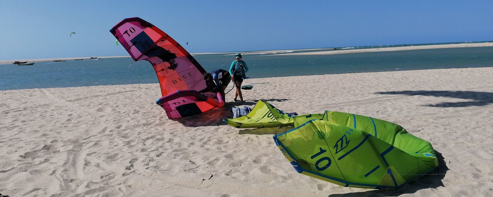 Kitesurf-Materialmiete in Brasilien